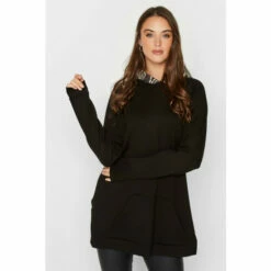 Best Pirce 🔔 Long Tall Sally Tall Marble Print Hoodie For Female 🥰 -Long Tall Sally Sales unnamed file 1421