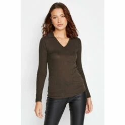 Hot Sale ๐ Long Tall Sally Tall Ribbed Top For Female ๐คฉ