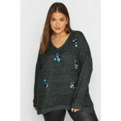 Top 10 😉 Long Tall Sally Tall Embellished Knitted Top For Female 🧨