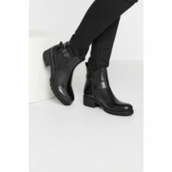 Best Pirce 🎉 Long Tall Sally Buckle Ankle 🥾 Boots For Female 🧨