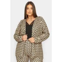 Outlet 🥰 Long Tall Sally Tall Printed Blazer For Female 👍