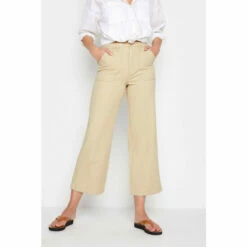 Wholesale ๐ฏ Long Tall Sally Tall Wide Leg Cropped Trousers For Female ๐