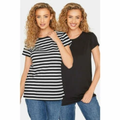 Best deal 🔥 Long Tall Sally Tall 2 Pack T-Shirts For Female 🧨