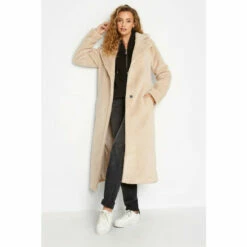 New ⭐ Long Tall Sally Tall Teddy Maxi 🧥 Coat For Female ❤️