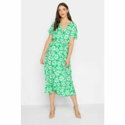 Best Sale 🛒 Long Tall Sally Tall Printed Wrap 👗 Dress For Female ✔️ -Long Tall Sally Sales unnamed file 2944