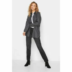 New ✔️ Long Tall Sally Tall Denim 👕 Shirt For Female 😍