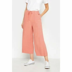 Best deal 🎁 Long Tall Sally Tall Wide Leg Cropped Trousers For Female 💯