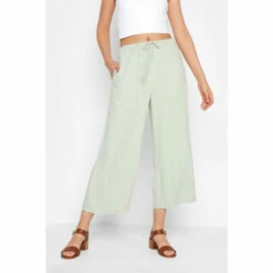 Best deal 🎁 Long Tall Sally Tall Wide Leg Cropped Trousers For Female 💯 -Long Tall Sally Sales unnamed file 3172