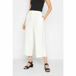 Best deal 🎁 Long Tall Sally Tall Wide Leg Cropped Trousers For Female 💯 -Long Tall Sally Sales unnamed file 3173