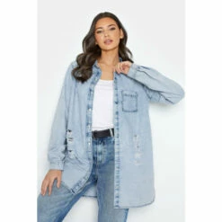 Hot Sale ๐ Long Tall Sally Tall Denim ๐ Shirt For Female ๐