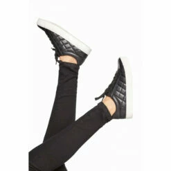 Coupon 👏 Long Tall Sally Quilted Trainers For Female 🎁