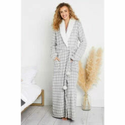 Wholesale ๐ Long Tall Sally ๐ถ Dogtooth ๐ Dressing Gown For Female ๐