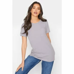Best Sale 😍 Long Tall Sally Tall Short Sleeve Pocket T-Shirt For Female 🤩 -Long Tall Sally Sales unnamed file 3848