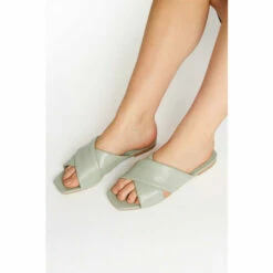 Best Pirce 🧨 Long Tall Sally Cross Strap Square Mules For Female 🔥 -Long Tall Sally Sales unnamed file 3870