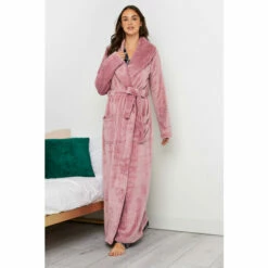Brand new 👏 Long Tall Sally Tall Ribbed Maxi 👗 Dressing Gown For Female 🎉