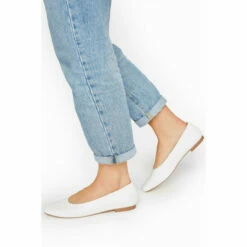 Outlet 👍 Long Tall Sally Almond Toe Ballerinas For Female 💯 -Long Tall Sally Sales unnamed file 3998