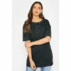 Best deal 🔥 Long Tall Sally Tall Acid Wash Oversized T-Shirt For Female 🔔
