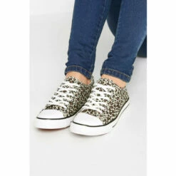 Best deal 🥰 Long Tall Sally Canvas Low Trainers For Female 💯