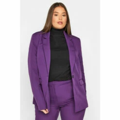 Best deal 😍 Long Tall Sally Tall Scuba Crepe Blazer For Female ⭐ -Long Tall Sally Sales unnamed file 446