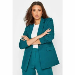 Best deal 😍 Long Tall Sally Tall Scuba Crepe Blazer For Female ⭐ -Long Tall Sally Sales unnamed file 449