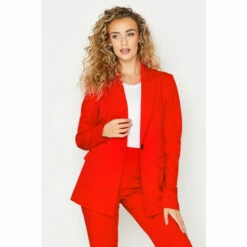 Best deal 😍 Long Tall Sally Tall Scuba Crepe Blazer For Female ⭐ -Long Tall Sally Sales unnamed file 450