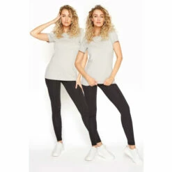 Best reviews of โ Long Tall Sally Tall 2 Pack Cotton Leggings For Female โญ