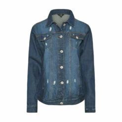 Brand new ✔️ Long Tall Sally Tall Denim Jacket For Female ⌛ -Long Tall Sally Sales unnamed file 4559