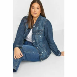 Brand new ✔️ Long Tall Sally Tall Denim Jacket For Female ⌛ -Long Tall Sally Sales unnamed file 4560