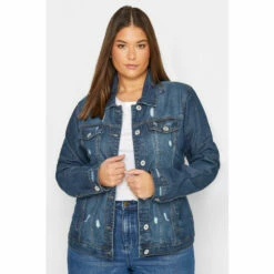 Brand new ✔️ Long Tall Sally Tall Denim Jacket For Female ⌛ -Long Tall Sally Sales unnamed file 4562