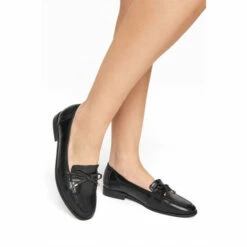 Budget ๐ Long Tall Sally Bow Trim Loafers For Female ๐