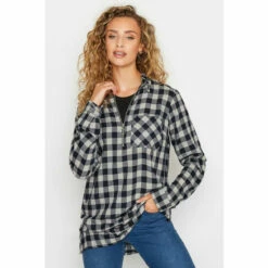 Best reviews of โจ Long Tall Sally Tall Check Zip ๐ Shirt For Female โจ
