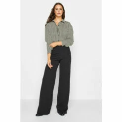 Best Pirce 🥰 Long Tall Sally Tall Stripe Oversized Boyfriend 👚 Shirt For Female ⭐ -Long Tall Sally Sales unnamed file 5280