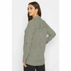 Best Pirce 🥰 Long Tall Sally Tall Stripe Oversized Boyfriend 👚 Shirt For Female ⭐ -Long Tall Sally Sales unnamed file 5281