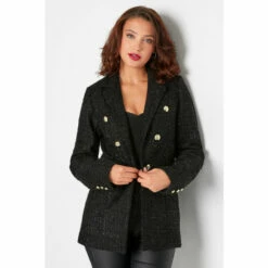 Best Pirce 🔥 Long Tall Sally Tall Boucle Blazer For Female ✔️
