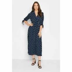 Best deal 😀 Long Tall Sally Tall Tie Sleeve Midi 👗 Dress For Female ✔️ -Long Tall Sally Sales unnamed file 589