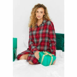 Buy ✔️ Long Tall Sally Tall Woven Check Nightshirt For Female 👏 -Long Tall Sally Sales unnamed file 601