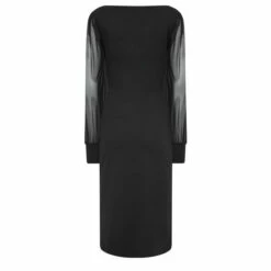 New ✔️ Long Tall Sally Tall Mesh Long Sleeve Midi 👗 Dress For Female 🔥 -Long Tall Sally Sales unnamed file 96